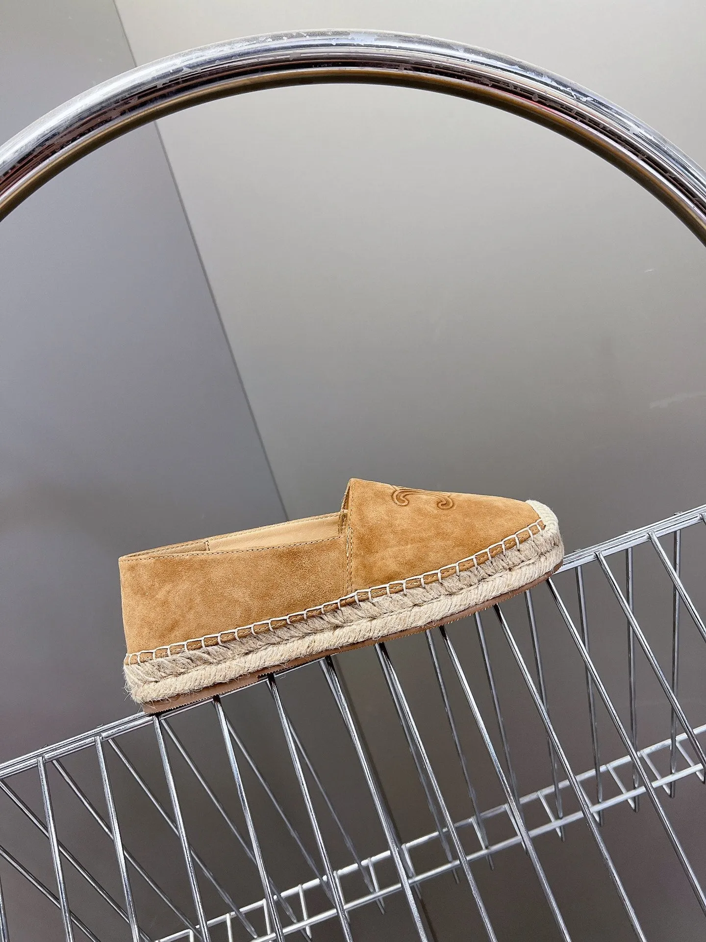 285938 Espadrillas CELINE Suede Celine Loafers Brown Wi-Fi-enabled Professional