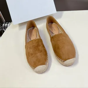 285938 Espadrillas CELINE Suede Celine Loafers Brown Wi-Fi-enabled Professional