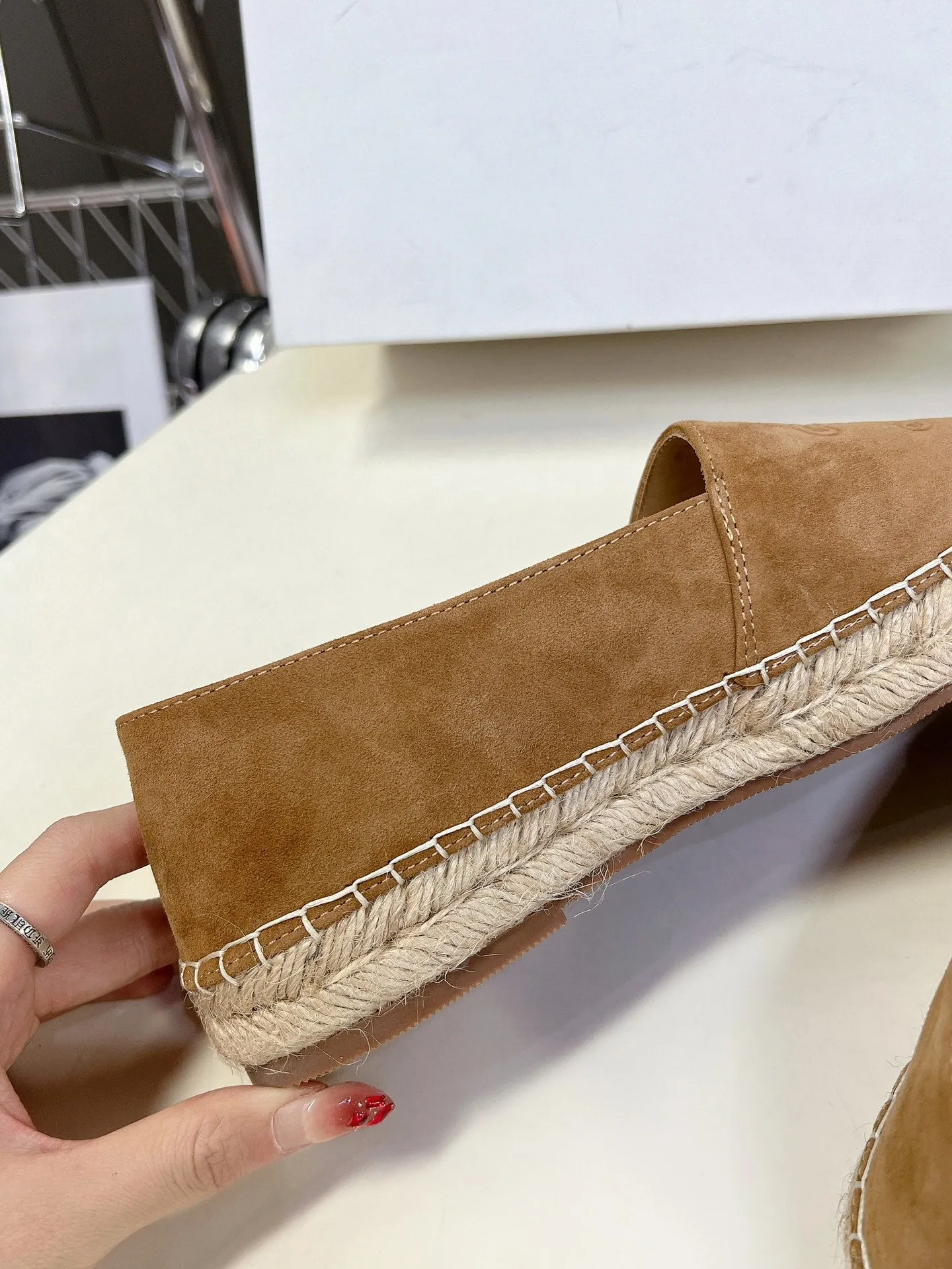285938 Espadrillas CELINE Suede Celine Loafers Brown Wi-Fi-enabled Professional