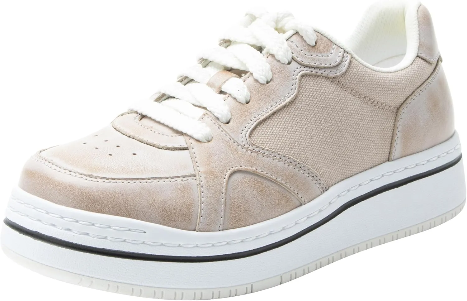 Alegria Women's Alyster Platform Leather Sneaker