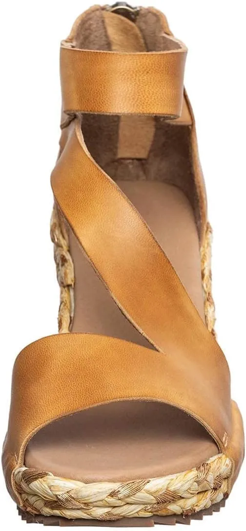 Antelope Women's Davi Leather Wedge Wedge Sandals