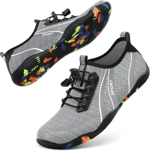 ATHMILE Water Shoes for Men Women River Shoes Adult Swim Beach Lake Pool Aqua Socks Barefoot Quick Dry for Hiking Surfing Kayaking Cruise Ship Essentials Cruise Ship Essentials