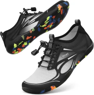 ATHMILE Water Shoes for Men Women River Shoes Adult Swim Beach Lake Pool Aqua Socks Barefoot Quick Dry for Hiking Surfing Kayaking Cruise Ship Essentials Cruise Ship Essentials