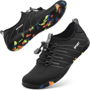 ATHMILE Water Shoes for Men Women River Shoes Adult Swim Beach Lake Pool Aqua Socks Barefoot Quick Dry for Hiking Surfing Kayaking Cruise Ship Essentials