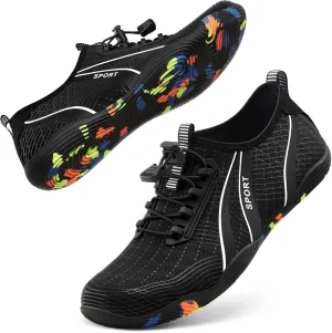 ATHMILE Water Shoes for Men Women River Shoes Adult Swim Beach Lake Pool Aqua Socks Barefoot Quick Dry for Hiking Surfing Kayaking Cruise Ship Essentials