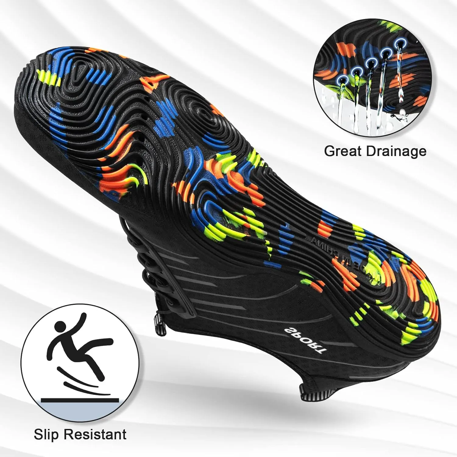ATHMILE Water Shoes for Men Women River Shoes Adult Swim Beach Lake Pool Aqua Socks Barefoot Quick Dry for Hiking Surfing Kayaking Cruise Ship Essentials