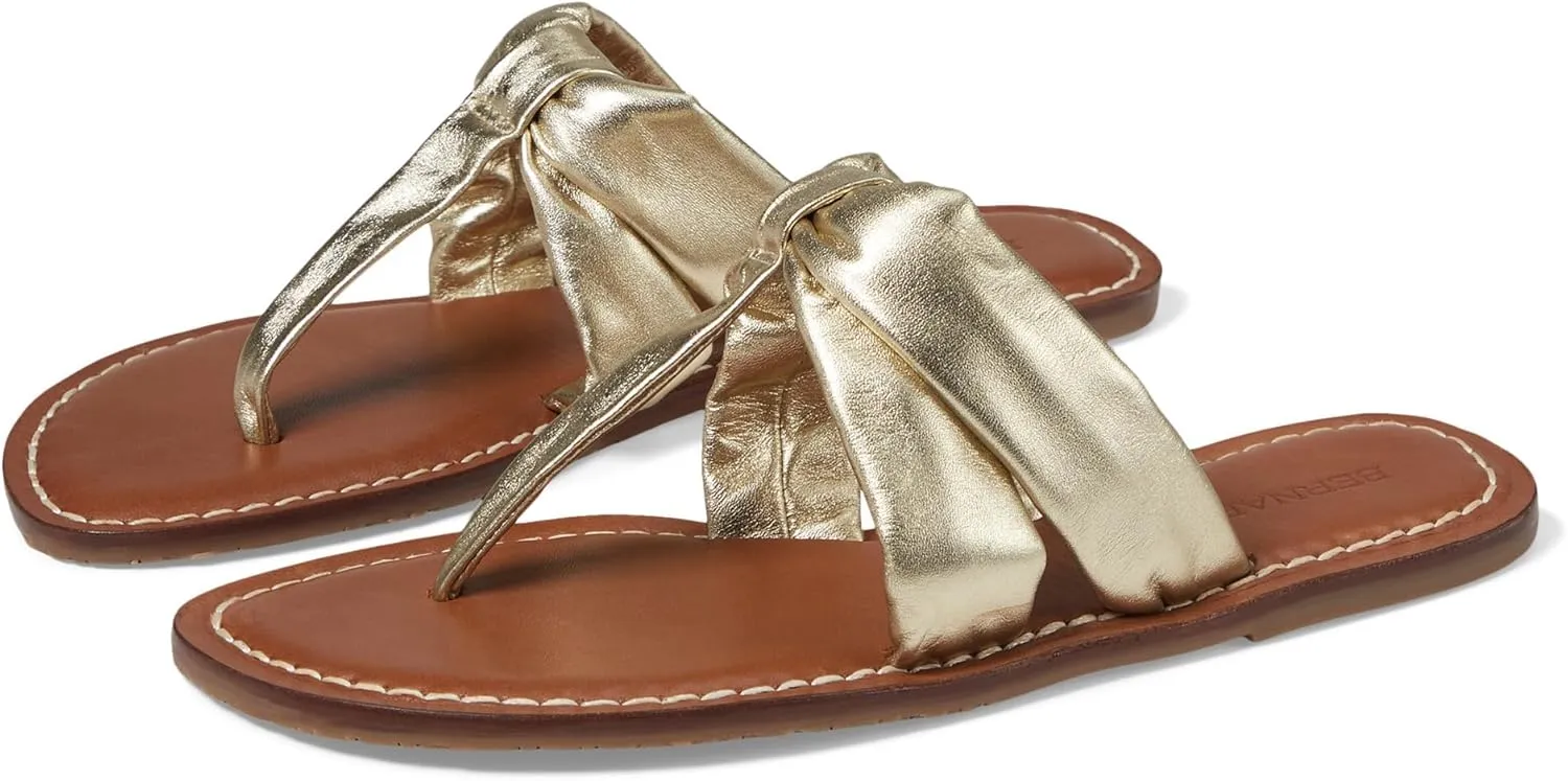 Bernardo Margaret - Sandals for Women - Glove Leather Upper - Leather Lining and Footbed - Rubber Outsole