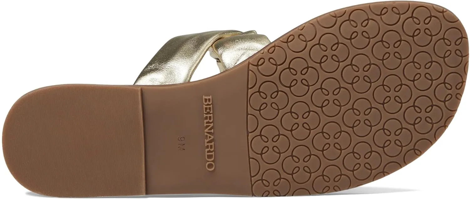 Bernardo Margaret - Sandals for Women - Glove Leather Upper - Leather Lining and Footbed - Rubber Outsole