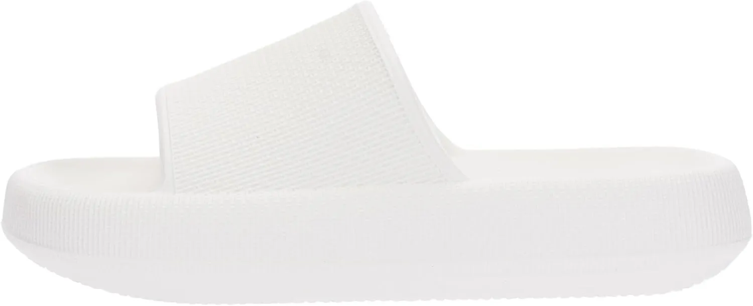 BRONAX Pillow Slippers for Women and Men | House Slides Shower Sandals | Cushioned Thick Sole