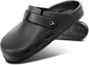 BULLIANT Women Clogs, Adjustable Sandals Slip-on Water Shoes Unisex with Cushioned Footbed,Comfortable Lightweight