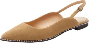 Coach Women's VAE Suede Skimmer Ballet Flat