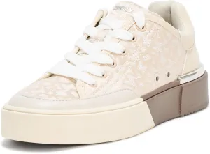 DKNY Women's Bradley Logo Platform Lace Up Sneaker
