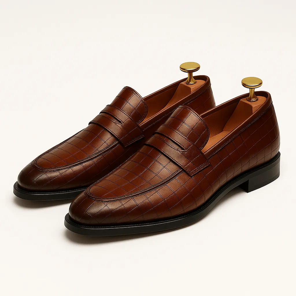 Domoir | Alligator Leather Loafers