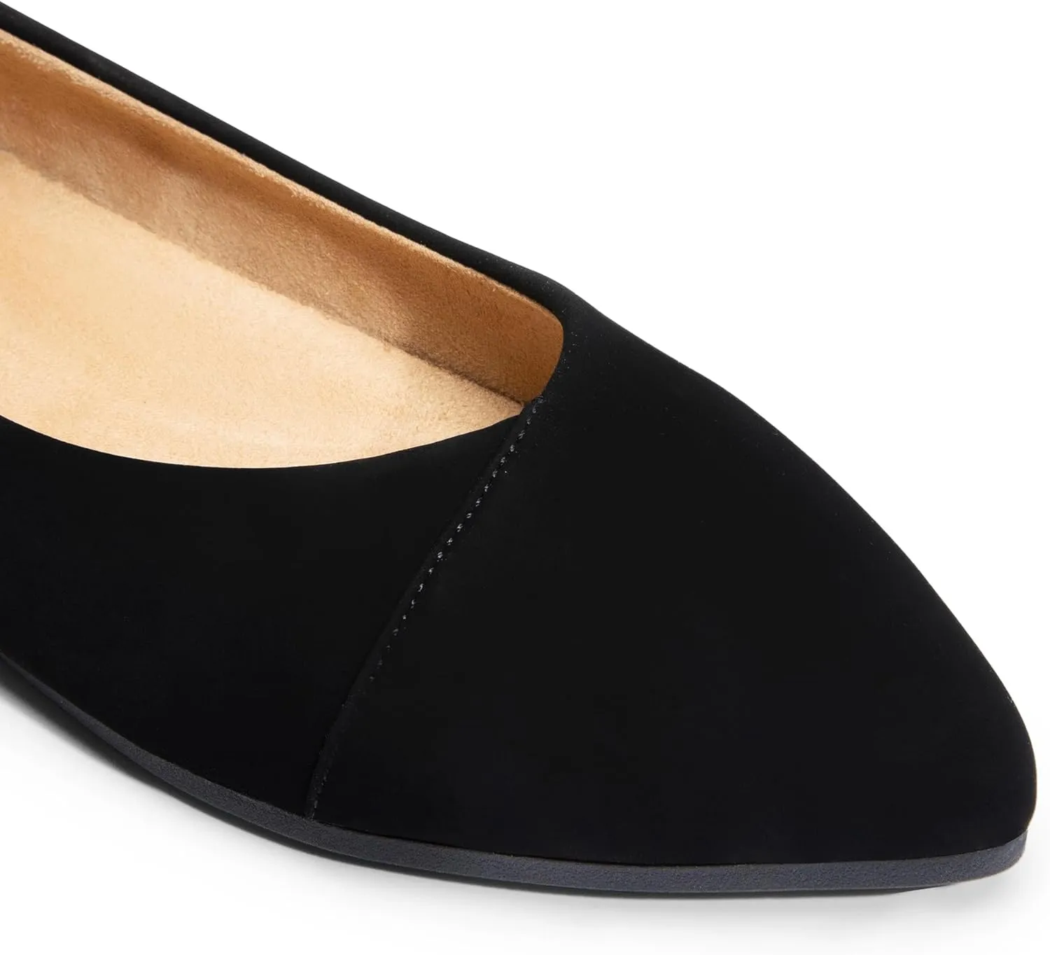 DREAM PAIRS Women's Pointed Toe Ballet Flats Dress Flats Comfort Dressy Flats Shoes