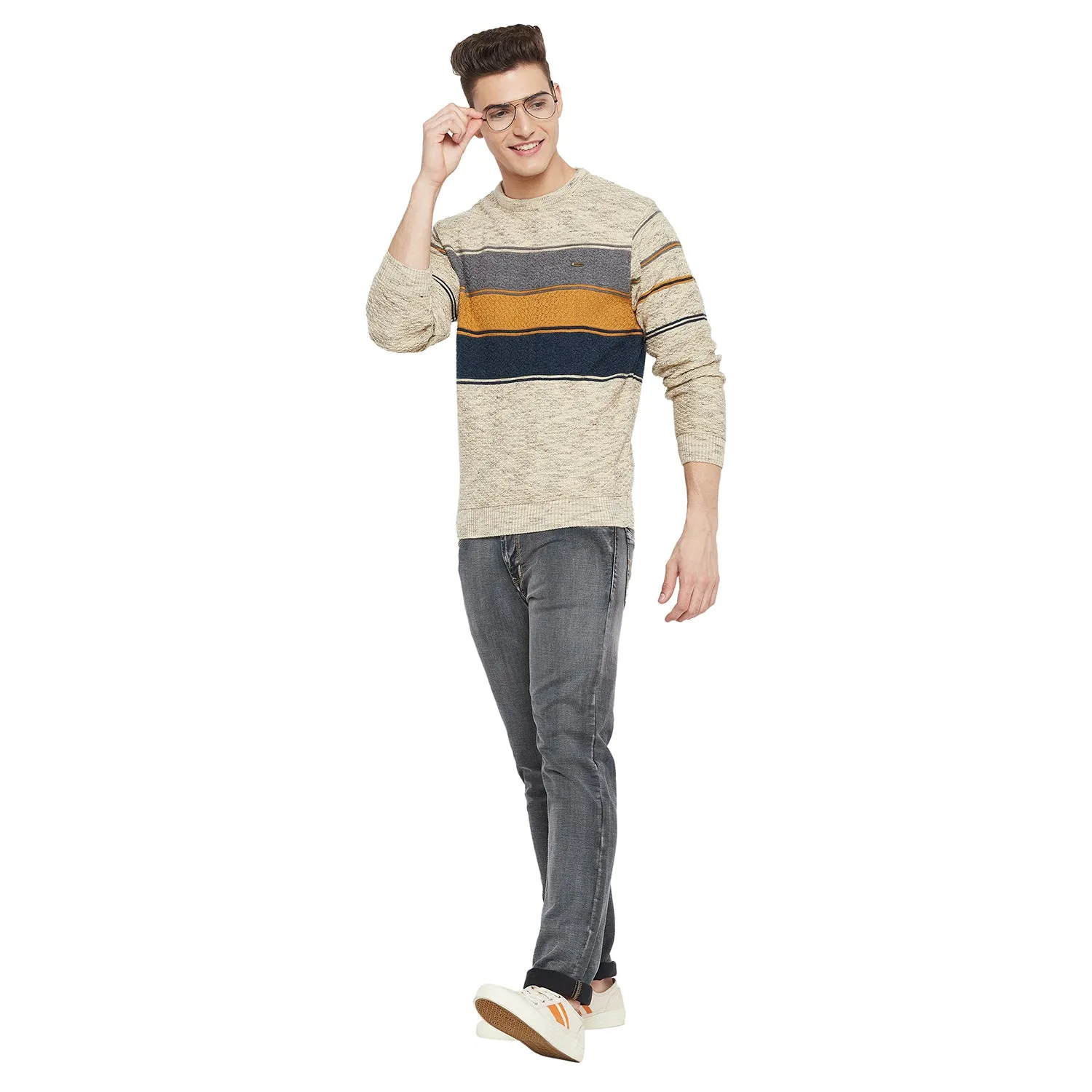 Duke Stardust Men Full Sleeve Round Neck Sweater (SDS2017)