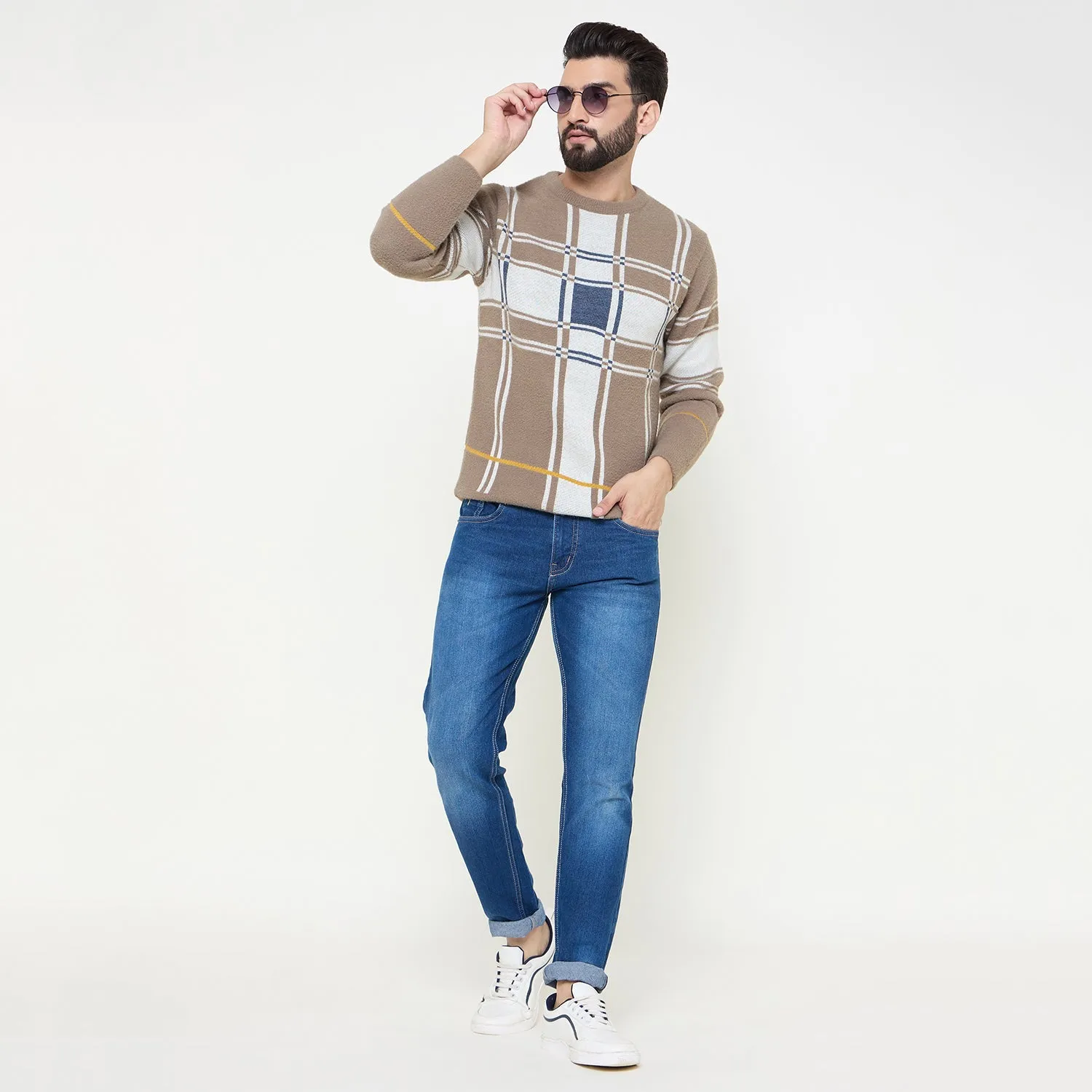 Duke Stardust Men Round Neck Sweater (SDS2209)