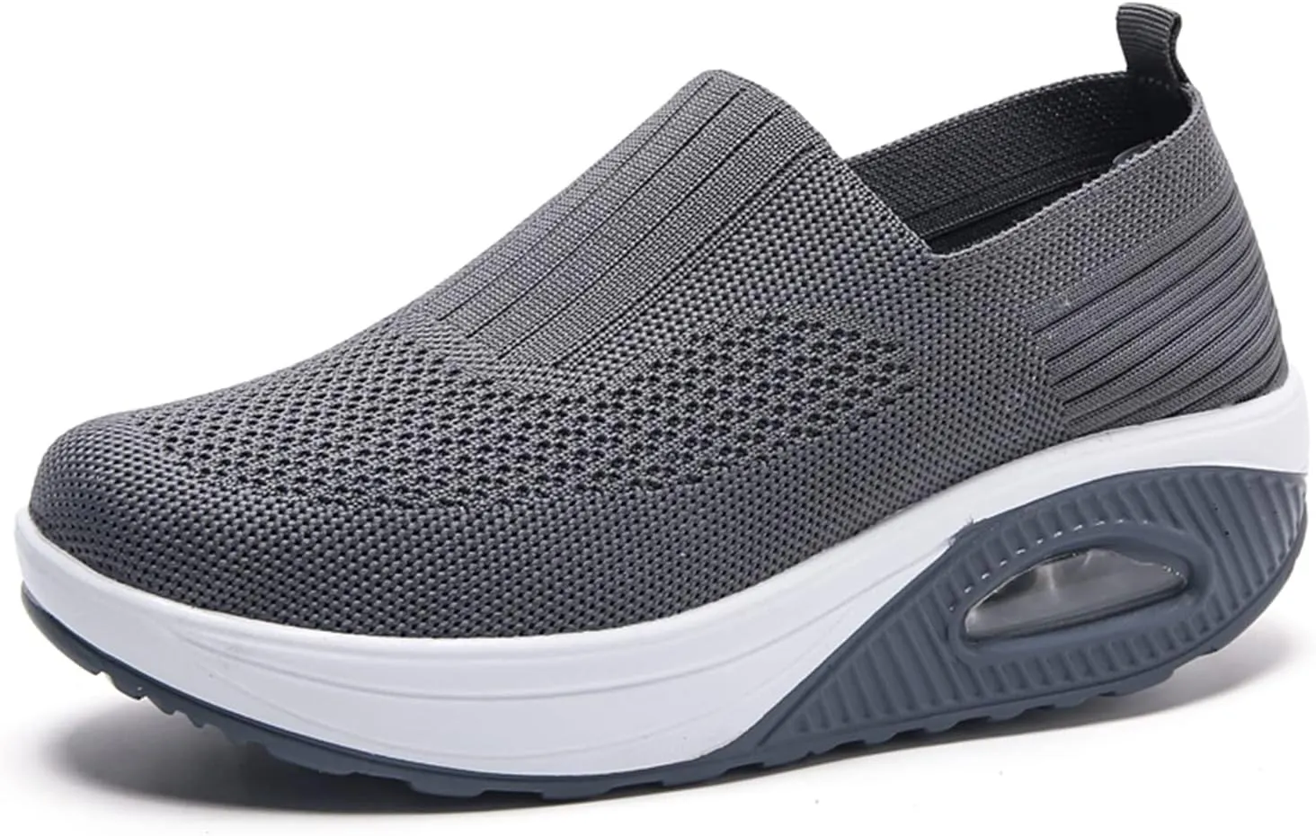 EnllerviiD Women Nurse Sneakers Platform Sneakers Air Cushion Walking Wedge Sneaker Food Service Shoes Ladies Toning Rocker Shoes