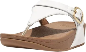 FitFlop Lulu Leather Toe Post Sandals