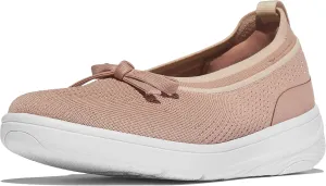 FitFlop Women's Super-q Bow Knit Ballet Flats