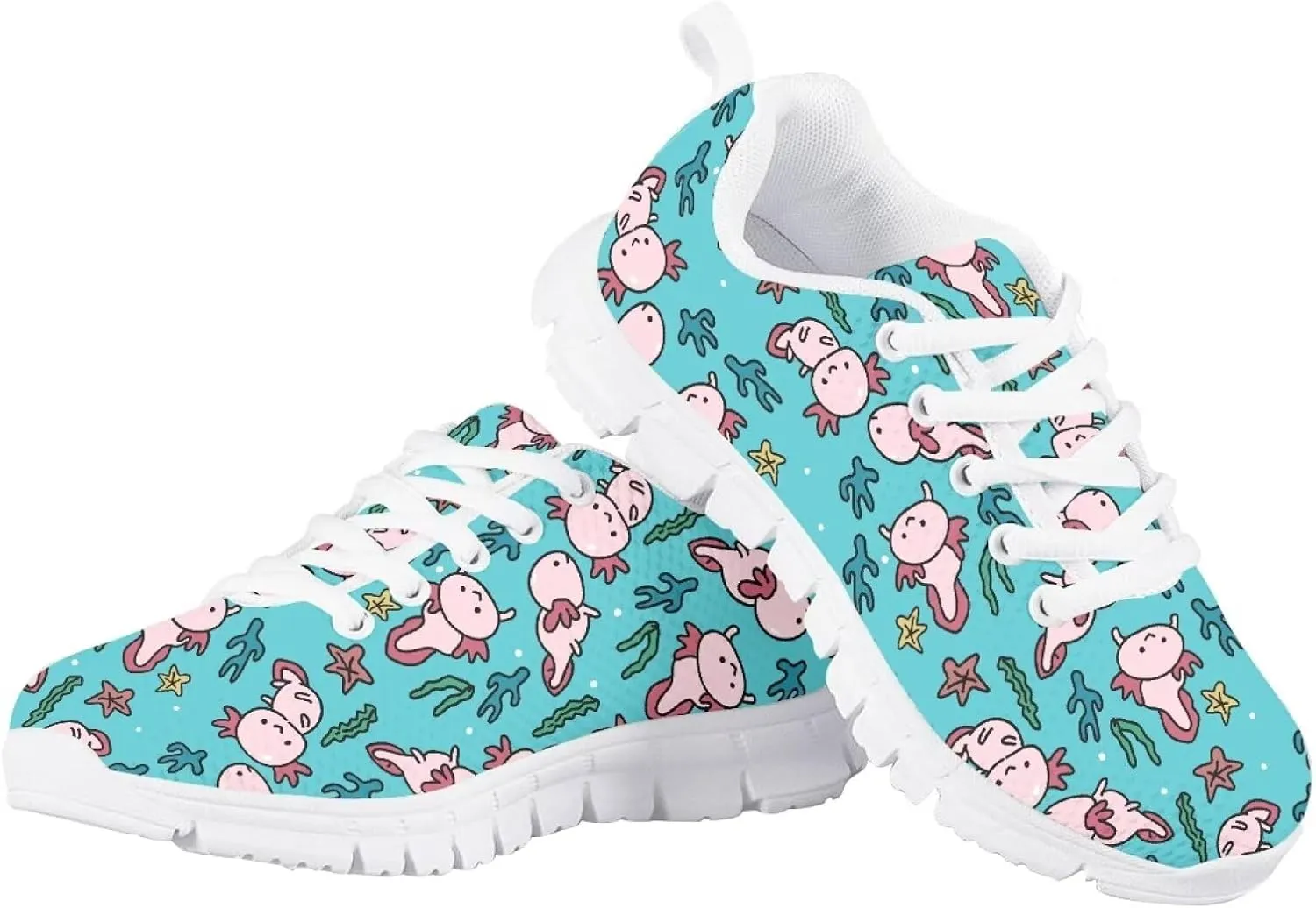 Flashideas Kids Sneakers for Boys Girls Sports Shoes Lightweight Breathable Athletic Walking Shoes