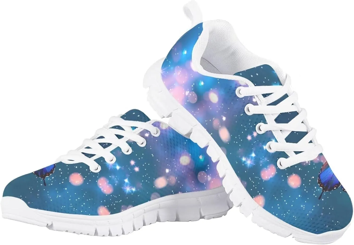 Flashideas Kids Sneakers for Boys Girls Tennis Running Shoes Athletic Lightweight Breathable Sports Walking