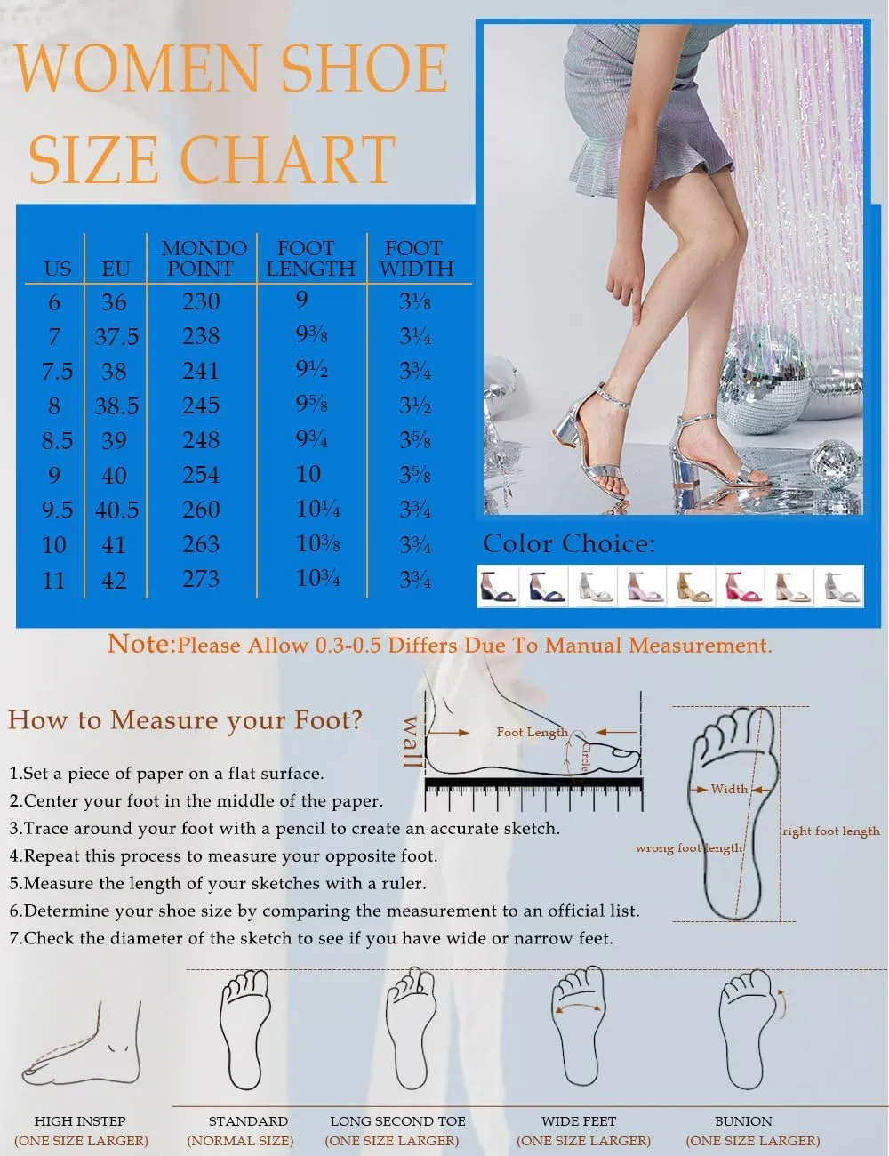 GENSHUO Women's Low Kitten Heel Sandals Strappy Open Square Toe Dress Heels Comfortable Sexy Cute Ankle Strap Wedding Party Prom Summer Heeled Shoes