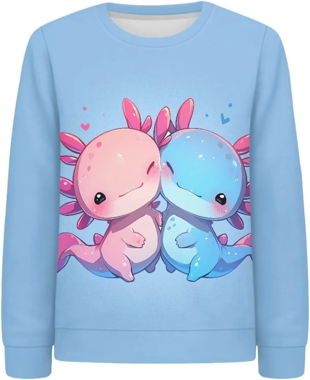 Girls Cute Graphic Sweatshirt Long Sleeve Sweater Fall Outfit 6-16Y