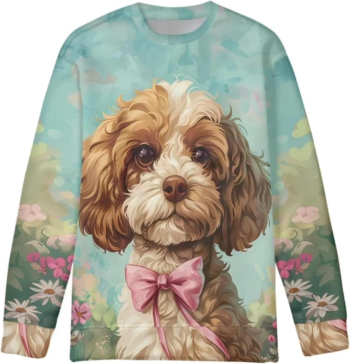 Girls Cute Graphic Sweatshirt Long Sleeve Sweater Fall Outfit 6-16Y