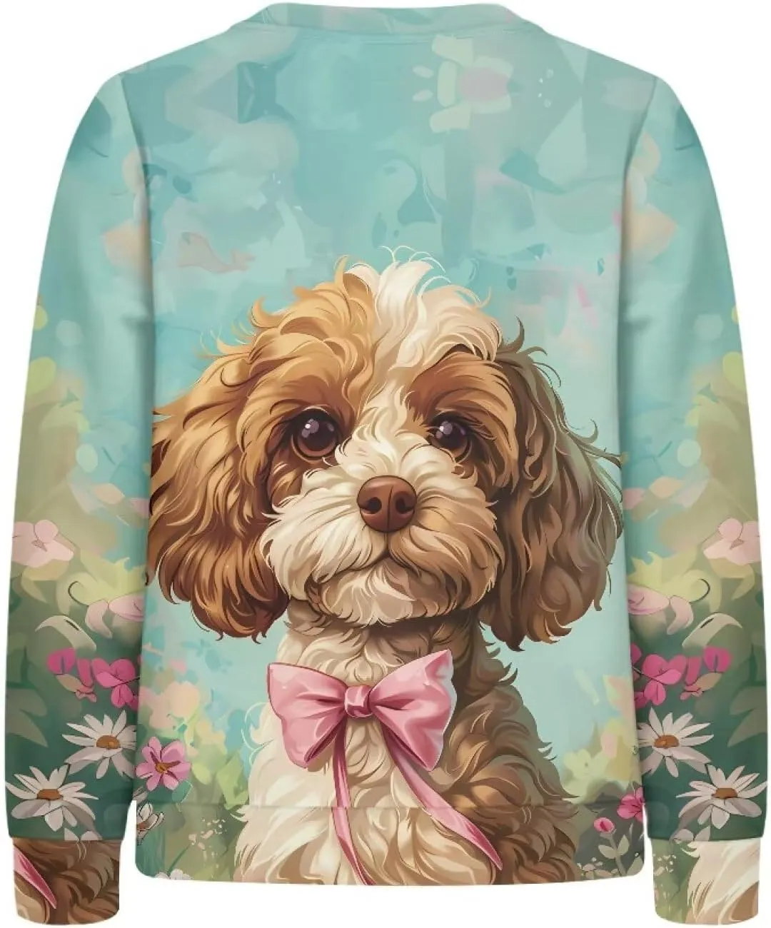 Girls Cute Graphic Sweatshirt Long Sleeve Sweater Fall Outfit 6-16Y