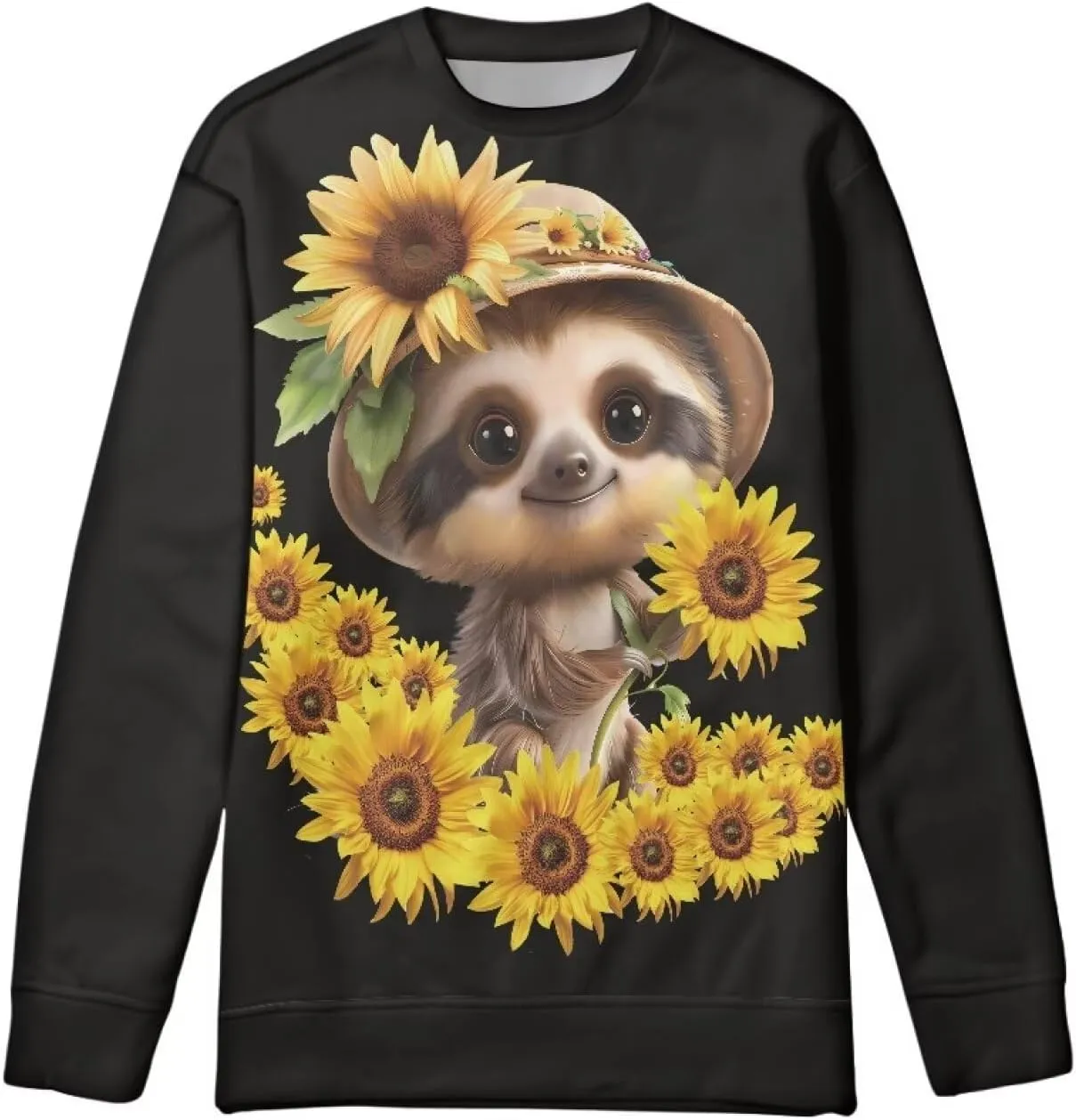 Girls Cute Graphic Sweatshirt Long Sleeve Sweater Fall Outfit 6-16Y
