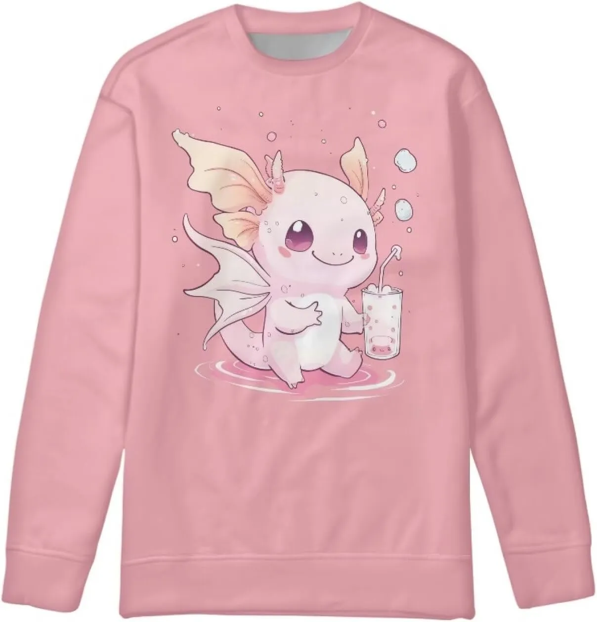 Girls Cute Graphic Sweatshirt Long Sleeve Sweater Fall Outfit 6-16Y