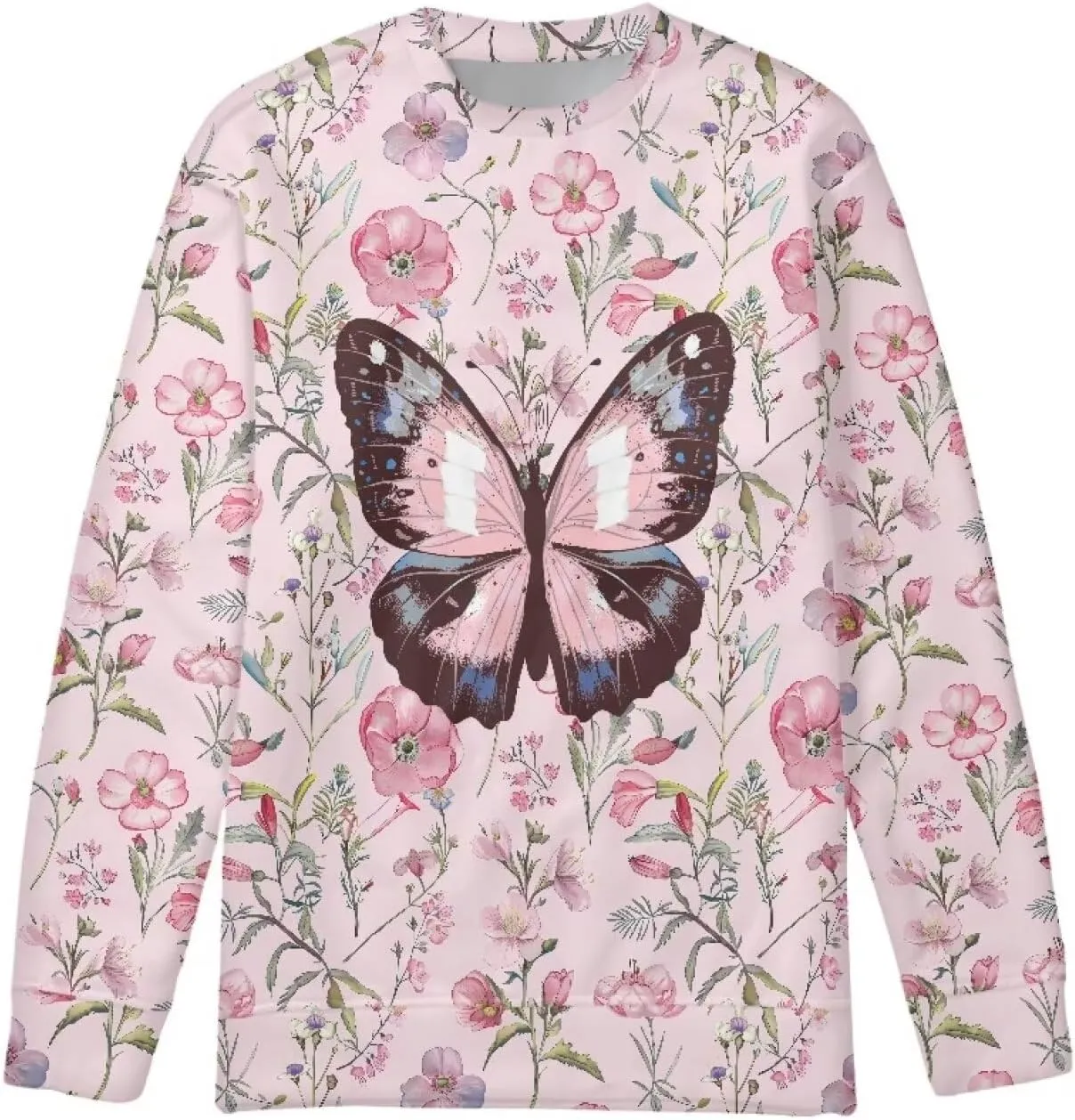 Girls Cute Graphic Sweatshirt Long Sleeve Sweater Fall Outfit 6-16Y