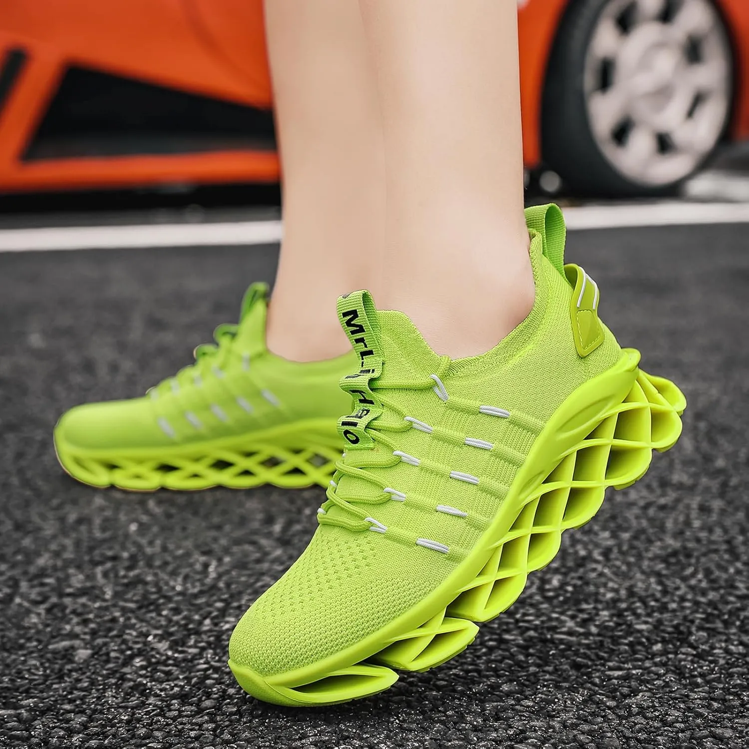 Hello MrLin Womens Shoes Lightweight Sneakers for Women Breathable Walking Shoes Women Fashion Casual Slip On Tennis Running Shoes Non Slip
