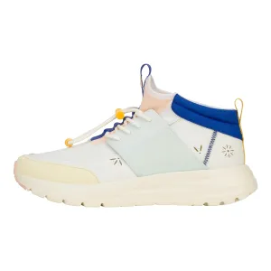 Hey Dude Women's Sirocco Mid W Colorblock White/Multi Size 11 | Women's Shoes | Women Slip-on Sneakers | Comfortable & Light-Weight