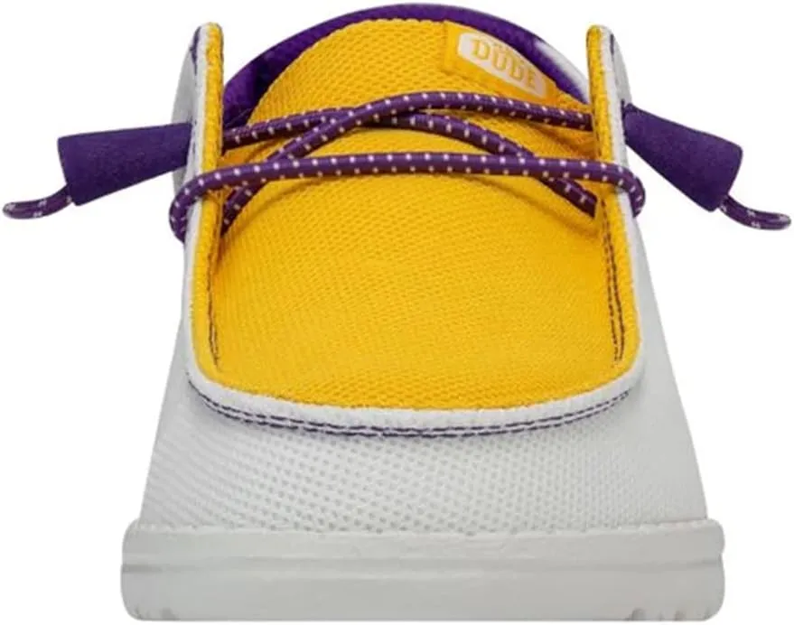 Hey Dude Women's Wendy NCAA | Women’s Shoes | Women's Slip-on Loafers | Comfortable & Light-Weight
