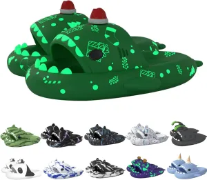 Hrtesus Sharklas, Aldult Sharklas Originales, Sharky Chanclas, Shark Slides for Women and Men