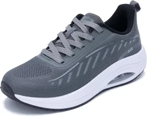 IIV Womens Air Walking Shoes Arch Support Casual Gym Workout Orthotic Fashion Sneakers for Plantar Fasciitis Pain Relief US 5.5-11