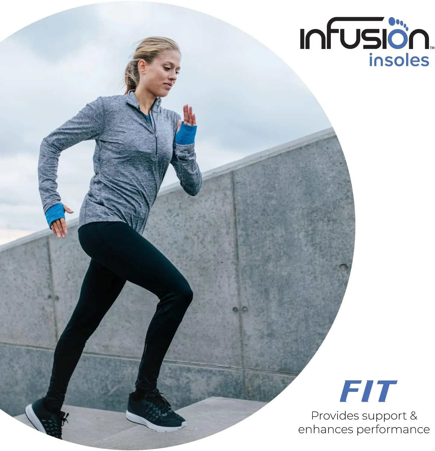 Infusion Fit Insole: Functional Foot Orthotics for an Active Lifestyle by Infusion Insoles
