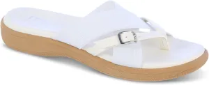 ITALIAN Shoemakers Womens Milo Casual Sandals 6 White