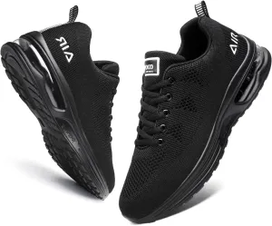 JARLIF Men's Lightweight Athletic Running Shoes Breathable Sport Air Fitness Gym Jogging Sneakers (Size 6.5-12.5)