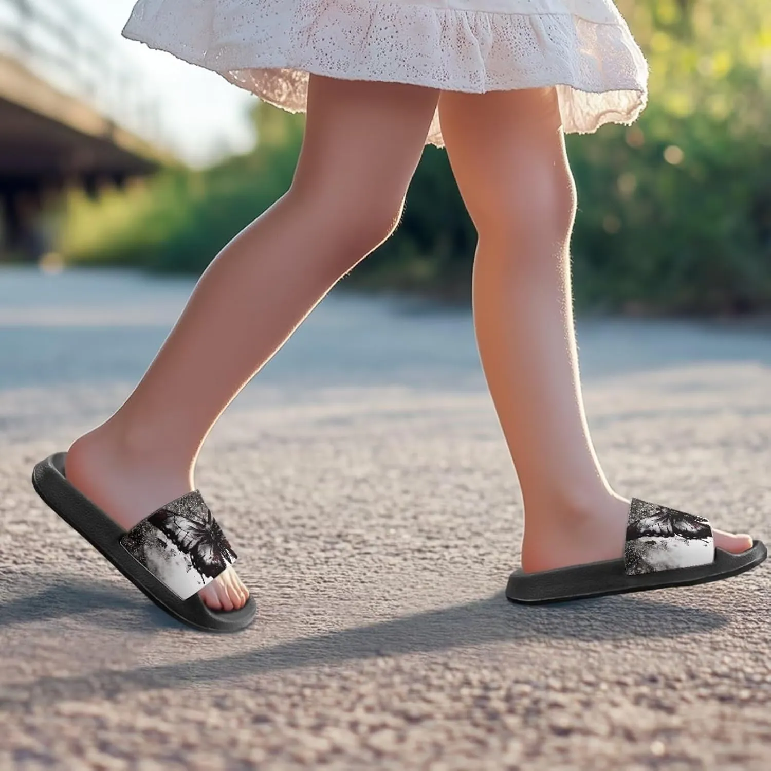 JoyLamoria Animals Design Sandals House Slides Kids Cloud Slippers Cushioned Non Slip Indoor Outdoor Lightweight Open Toe Comfy