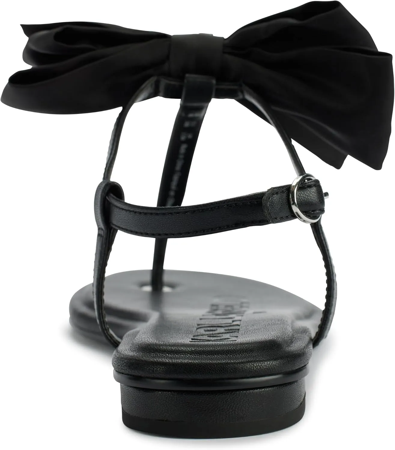 Karl Lagerfeld Paris Women's Cushioned Insole Everyday Cristi Bow-Flat Womes's Sandals Slide