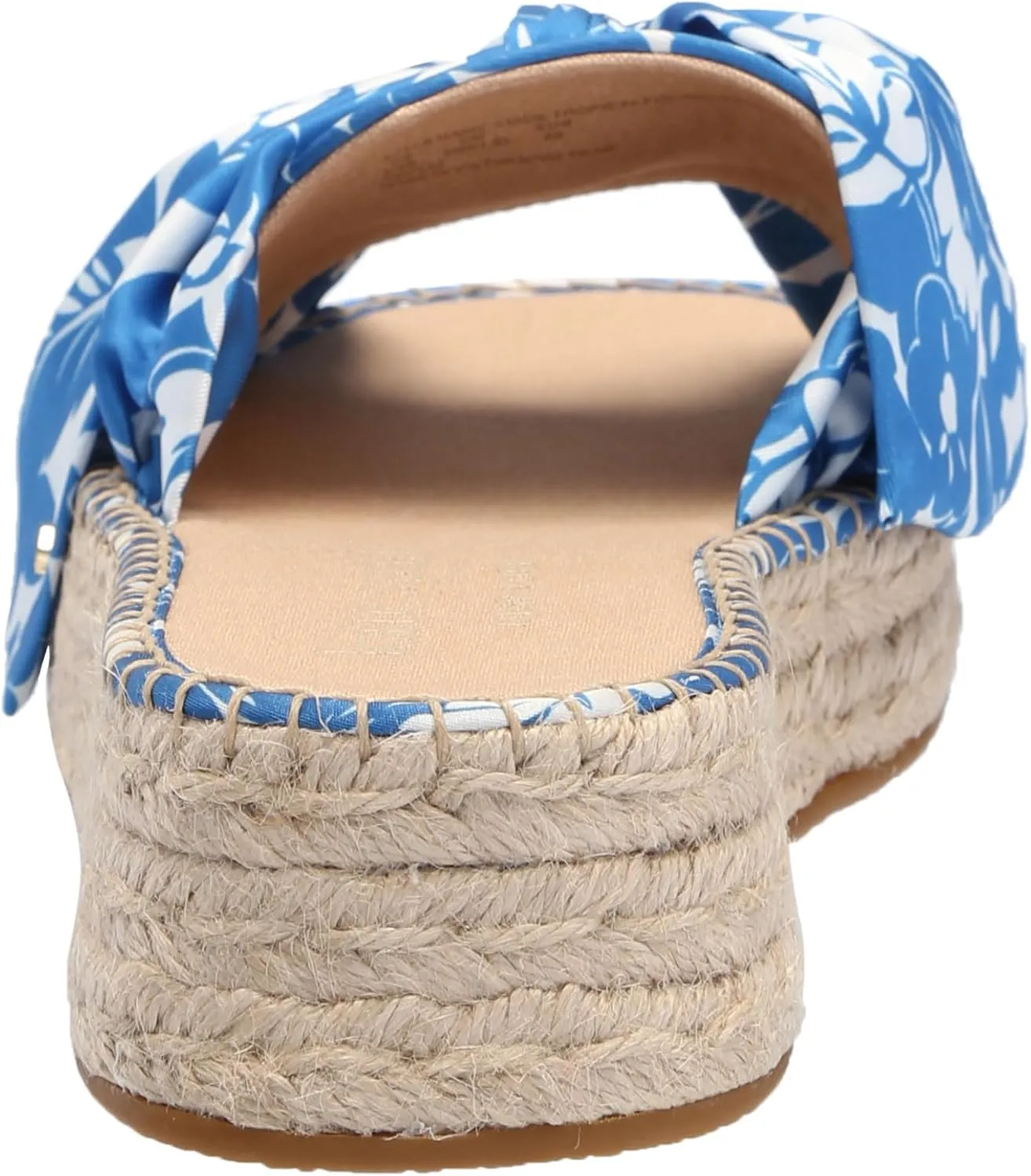 kate spade new york Women's Lucie Tropical Foliage Espadrille Slide Sandal