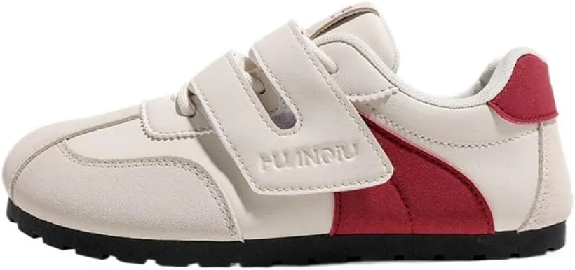 Korean Chunky Sneakers, Kawaii Academy Style, Cloud Sole & Hidden Heel Lift, Comfortable White Shoes for Women, Touch Fastener Strap, Preppy Outfit, Gift for Daughter, Travel-Friendly