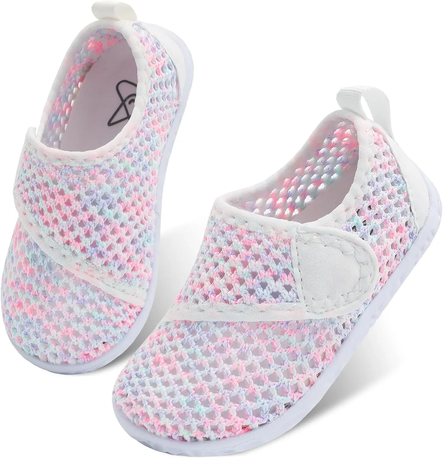 LeIsfIt Toddler Water Shoes Boys Girls Aqua Socks Kids Breathable Swim Shoes Non-Slip Barefoot Beach Shoes