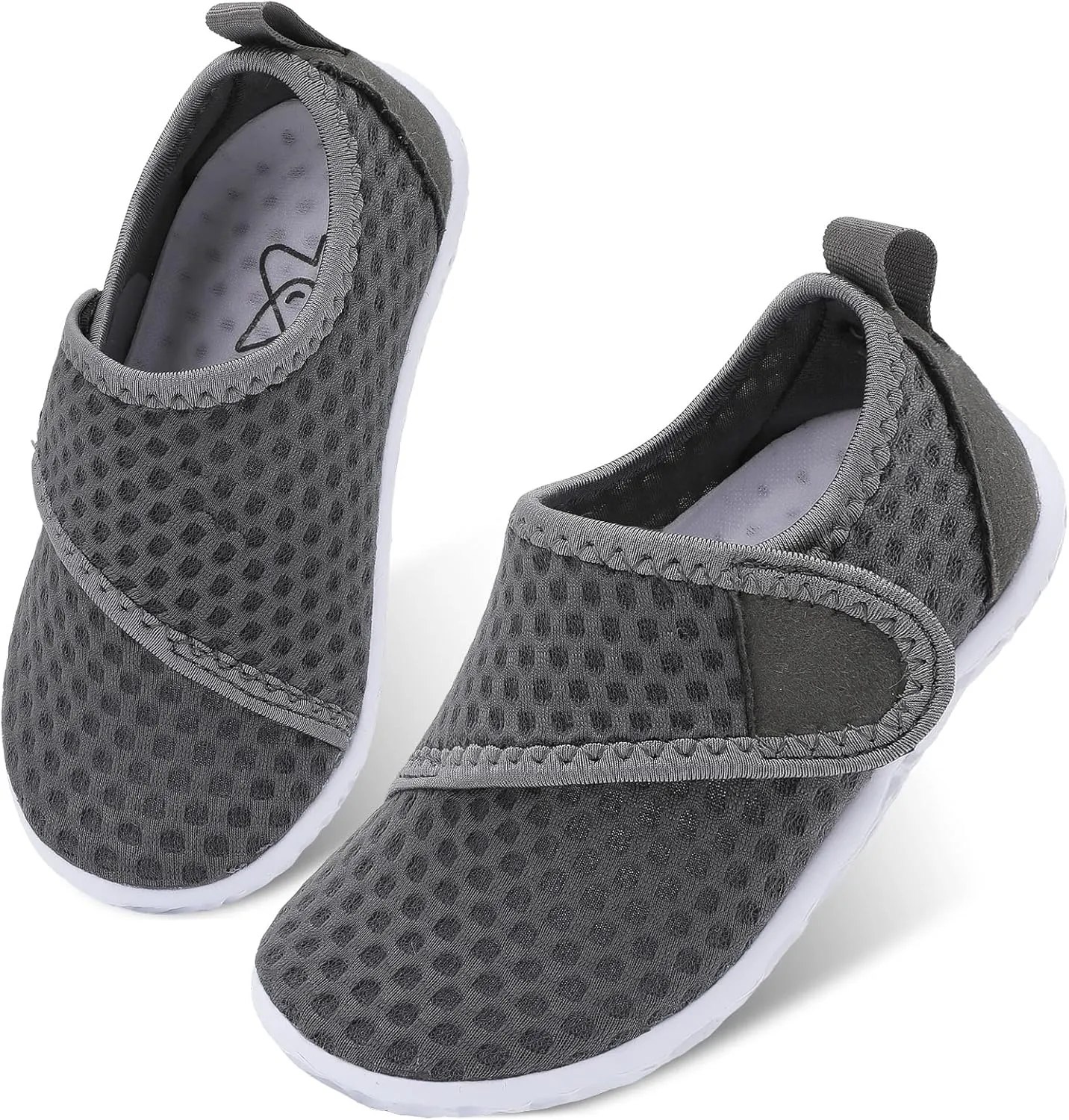 LeIsfIt Toddler Water Shoes Boys Girls Aqua Socks Kids Breathable Swim Shoes Non-Slip Barefoot Beach Shoes