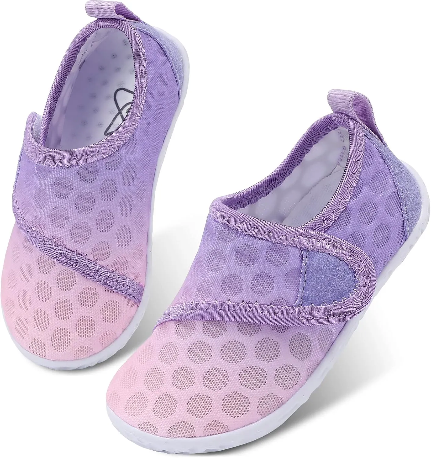 LeIsfIt Toddler Water Shoes Boys Girls Aqua Socks Kids Breathable Swim Shoes Non-Slip Barefoot Beach Shoes