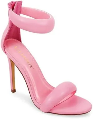 Liliana Women's Open Toe High Heels Stiletto Heeled Sandals Tisha-112 Hot Pink 11