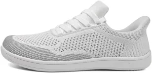Men's Wide Toe Casual Mesh Sneakers, Barefoot Minimalist Flats, Plus Big Size, Breathable