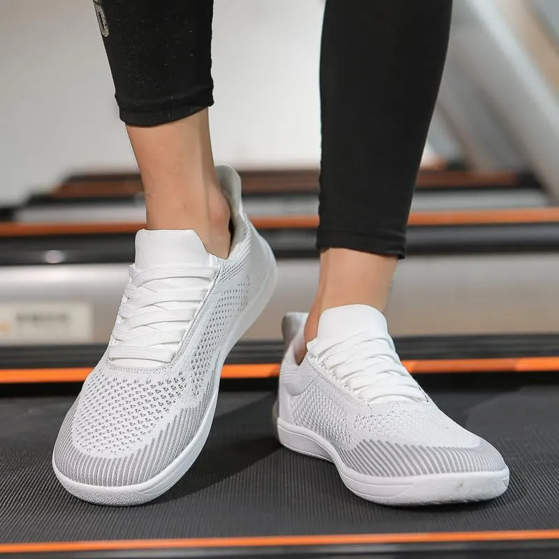 Men's Wide Toe Casual Mesh Sneakers, Barefoot Minimalist Flats, Plus Big Size, Breathable